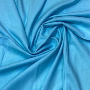 Tissu Lin Uni Tercoise