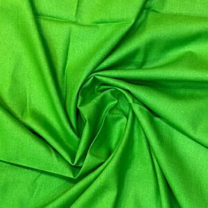 Tissu Lin Uni Vert