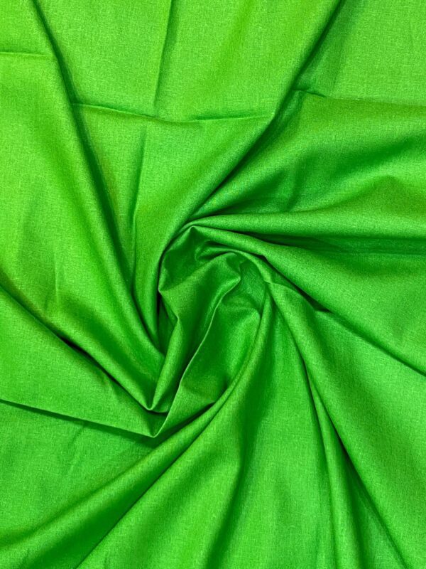 Tissu Lin Uni Vert